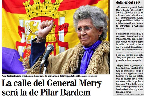 Carta de la hija del General Merry a los lectores del diario El Mundo