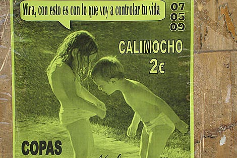 Publicidad: ¿Es esto un cartel adecuado para vender copas?