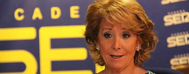La SER tira la toalla con Esperanza Aguirre