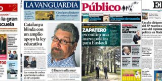 La Vanguardia y El Peri&oacute;dico saludan con alborozo la imposici&oacute;n del catal&aacute;n... &iexcl;en espa&ntilde;ol!