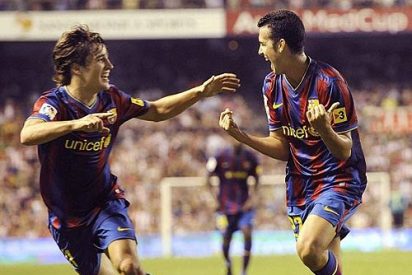 El Bar&ccedil;a empieza como acab&oacute;... goleando a placer