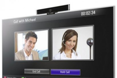 Skype lleva las llamadas de voz IP a los televisores de alta definici&oacute;n