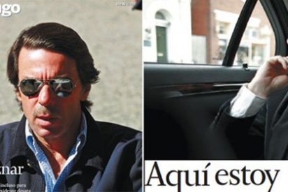 Aznar seg&uacute;n el Grupo Prisa: un halc&oacute;n libre de los de "aqu&iacute; estoy yo"