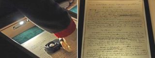 Exponen por primera vez el manuscrito de la Teor&iacute;a de la Relatividad de Einstein