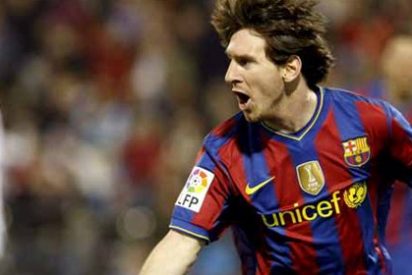 Messi imparte c&aacute;tedra en Zaragoza
