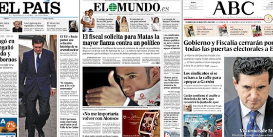 Que Jaume Matas era el titular de apertura, lo ten&iacute;an todos claro menos La Raz&oacute;n; pero &iquest;y la foto?