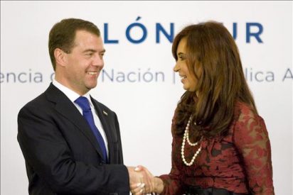 Argentina y Rusia se comprometen a fortalecer la "asociaci&oacute;n estrat&eacute;gica"