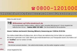 La l&iacute;nea de la Iglesia alemana para v&iacute;ctimas de abusos se colaps&oacute; el primer d&iacute;a