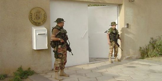 Mueren en un atentado-bomba dos vigilantes iraqu&iacute;es junto a la Embajada de Espa&ntilde;a en Bagdad