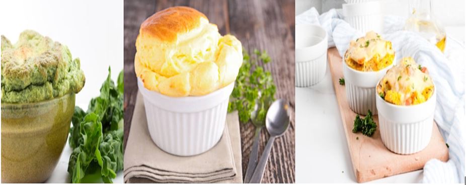 Recetas de sufflés de queso fáciles