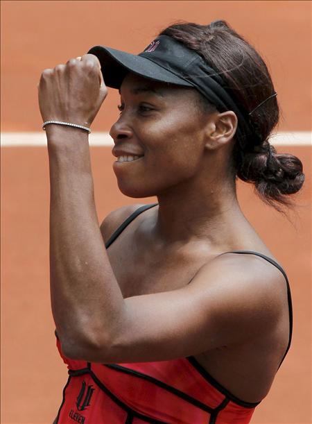 Venus Williams arrolla a Peer en el torneo de Madrid y se planta en la final