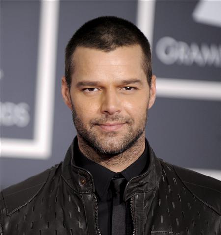 Ricky Martin reaparece en Nueva York en un acto promocional de Univisión