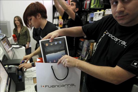 El iPad de Apple ya est&aacute; en Espa&ntilde;a