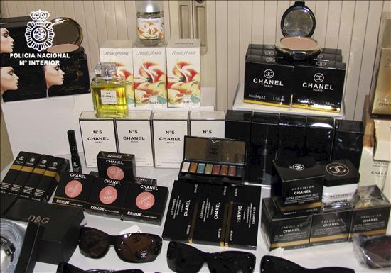 Intervenidos en Legan&eacute;s 11.000 cosm&eacute;ticos falsos de reconocidas marcas