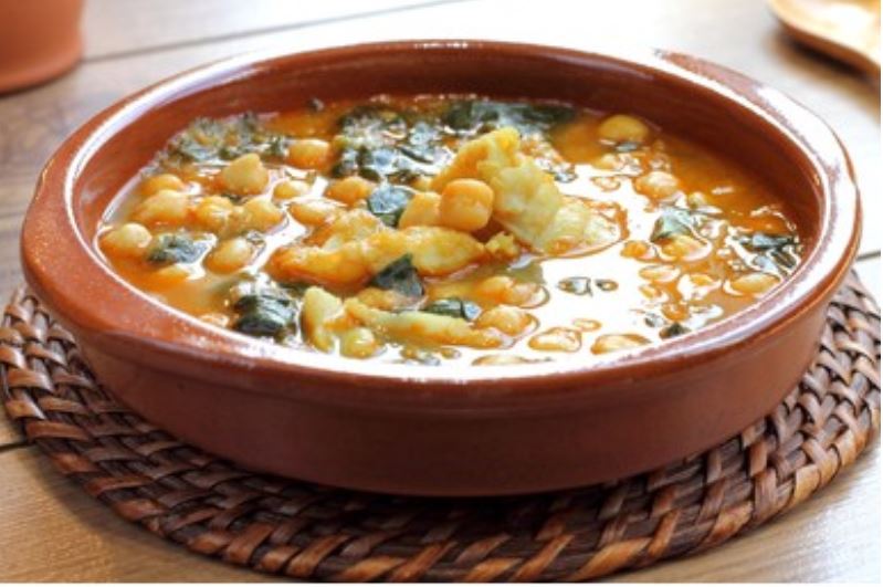 Potaje de garbanzos de Cuaresma