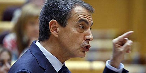 Zapatero a la hora de ceder el paso