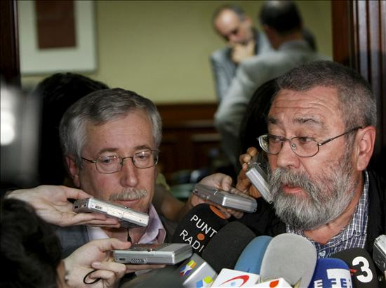 M&eacute;ndez y Toxo dicen que el decreto "agrava" y "empeora" la reforma laboral