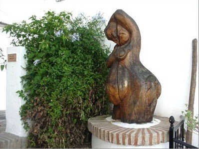 Una docena de artistas crean desde hoy 10 obras de arte en Genalguacil, "un museo habitado"