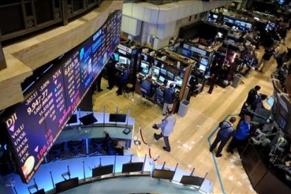 Wall Street baja el 0,82 por ciento tras algunos datos econ&oacute;micos desfavorables en EE.UU.