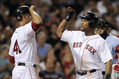 7-5. Nava remolc&oacute; el triunfo y los Medias Rojas siguen dominando a los Angelinos
