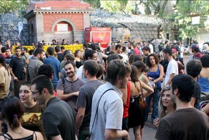 Sin incidentes en la protesta por el detenido en el frustrado homenaje al etarra