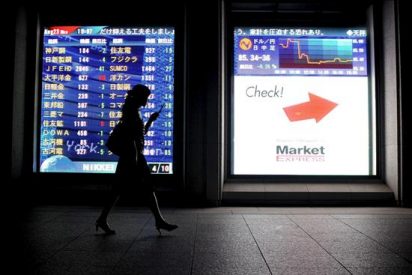 El &iacute;ndice Nikkei pierde 104,54 puntos, el 1,15 ciento, hasta 9.012,15 puntos