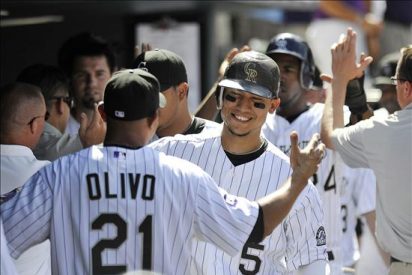 10-5. Gonz&aacute;lez castiga a los Dodgers con dos jonrones