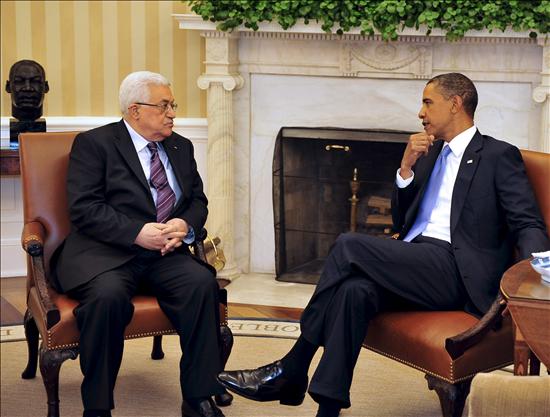 Obama se re&uacute;ne con Ab&aacute;s tras entrevistarse con Netanyahu