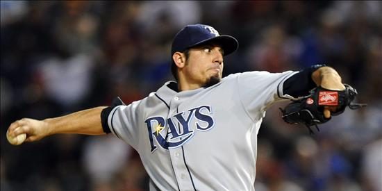4-1. Garza domina en la lomita y Crawford con el bate en triunfo de los Rays