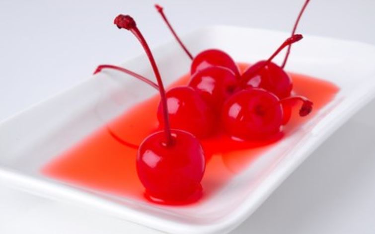 Cerezas en almíbar
