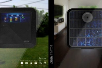 Sony desarrolla un Media Player que se pega a la ventana y funciona s&oacute;lo con energ&iacute;a solar