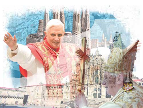 Unos 2.000 periodistas informarán de la visita del papa a Barcelona y ...