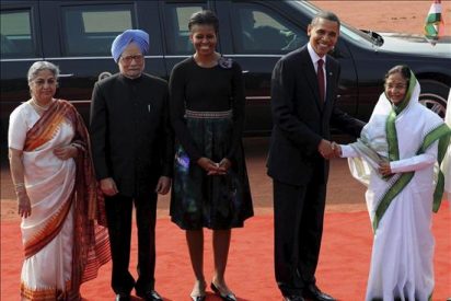 Obama abre nuevas v&iacute;as de negocio para EEUU en viaje de seducci&oacute;n por India