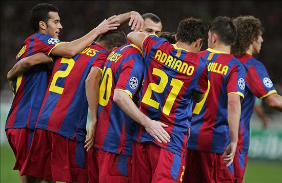 El Barcelona, el mejor equipo europeo de la primera d&eacute;cada del siglo XXI tres meses antes de acabar