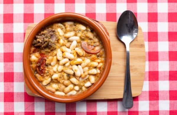 Cocido montañés en la olla exprés