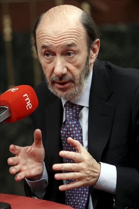 Rubalcaba asegura que "ser&aacute; la Justicia la que diga si hay que pagar y qui&eacute;n paga"