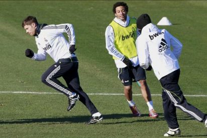 Cristiano, Diarra y Albiol, ausentes del entrenamiento del Real Madrid; vuelve Khedira
