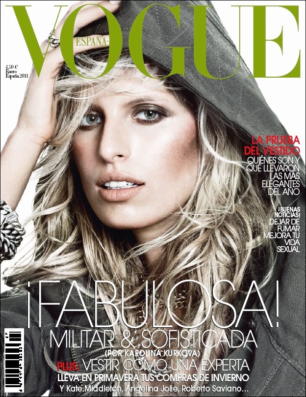 Vogue: Karolina Kurkova regresa a las pasarelas tras su maternidad