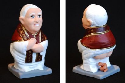 El 'caganer' del Papa, entre los m&aacute;s vendidos esta Navidad