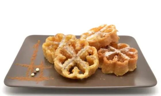 flores fritas de Carnaval