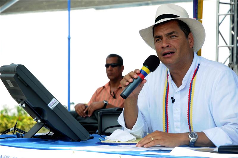 Correa cumple cuatro años en el poder, una gesta en Ecuador