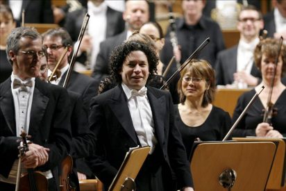 Dudamel deja at&oacute;nito al Auditorio Nacional con la Novena de Mahler