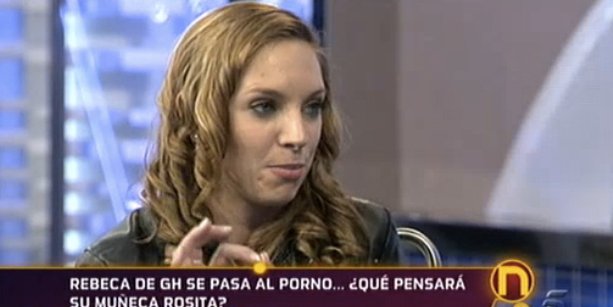 Rebeca Perea (GH11):"Mi mu&ntilde;eca Rosita es m&aacute;s putita que yo. En el porno cobramos las dos pero soy yo la que hace el trabajo sucio"