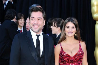 Javier Bardem y Pen&eacute;lope Cruz, juntos en la alfombra roja de los &Oacute;scar