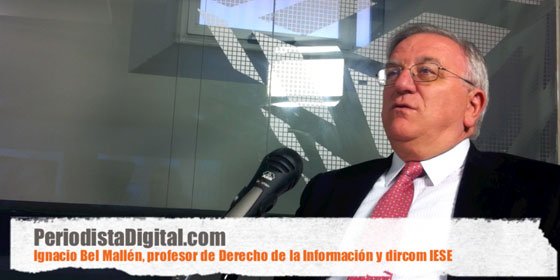 Ignacio Bel, profesor de Derecho de la Información y dircom del IESE: "En Periodismo hay muchos estudiantes que van a clase a vegetar"
