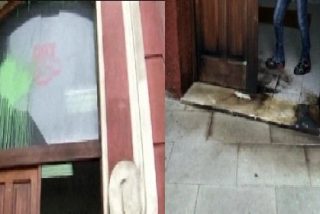 Atacan la sede de UGT en Coru&ntilde;a