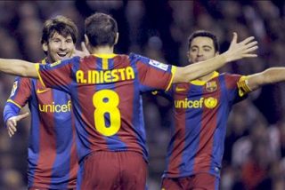 Messi e Iniesta gu&iacute;an al Bar&ccedil;a a cuartos