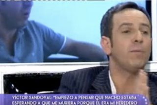 El periodista V&iacute;ctor Sandoval vuelve a hacer espect&aacute;culo de su divorcio: "Mi marido es un hijo de puta y nos hemos zurrado varias veces"
