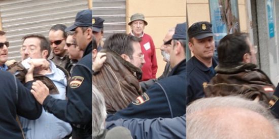 Enrique de Diego: "He sido agredido y detenido ilegalmente"