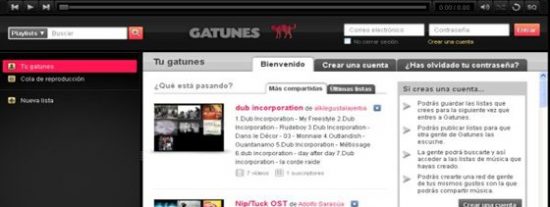 Nace Gatunes, la primera red social de m&uacute;sica espa&ntilde;ola